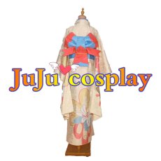 画像2: 送料無料　ポケットモンスター サン・ムーン　リーリエ　着物　コスプレ衣装　コスチューム (2)