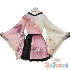 画像3: 朝比奈まふゆ　和風ロリータファッション　優しさに励まされて　コスプレ衣装　プロジェクトセカイ カラフルステージ！ feat. 初音ミク　コスチューム　JUJUcosplay (3)