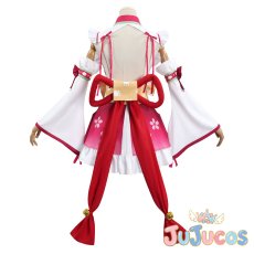 画像4: Vtuber　さくらみこ　巫女衣装　コスプレ衣装　バーチャルYouTuber　コスチューム　JUJUcosplay (4)