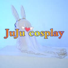 画像6: 送料無料　バーチャルYouTuber　VTuber　兎田ぺこら　1stソロライブ　うさぎ the MEGAMI!!　キミと見たい景色　コスプレ衣装　コスチューム (6)