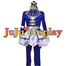 画像1: 送料無料　ラブライブ！サンシャイン!!　小原鞠莉　Brightest Melody　コスプレ衣装　コスチューム (1)