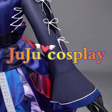 画像9: 送料無料　プロジェクトセカイ カラフルステージ！ feat. 初音ミク　暁山瑞希　 10th Single　エンパープル/化けの花　コスプレ衣装　コスチューム (9)