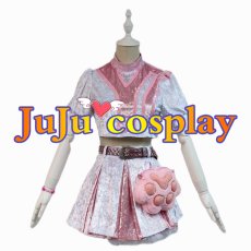 画像1: 送料無料　ラブライブ！サンシャイン!!　わいわいわい　黒澤ルビィ　peace piece pizza　コスプレ衣装　コスチューム (1)
