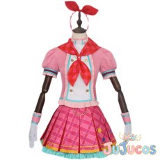 画像2: 星宮いちご　コスプレ衣装　アイカツ!　コスチューム　JUJUcosplay (2)