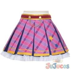 画像4: 紫吹蘭　パープルトルテ　コスプレ衣装　アイカツ!　コスチューム　JUJUcosplay (4)
