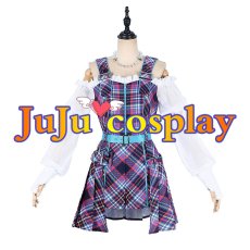 画像1: 送料無料　ラブライブ！スーパースター!!　Liella!　鬼塚冬毬　Jellyfish　5yncri5e! 1stシングル　コスプレ衣装　コスチューム (1)