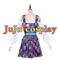 画像2: 送料無料　ラブライブ！スーパースター!!　Liella!　鬼塚冬毬　Jellyfish　5yncri5e! 1stシングル　コスプレ衣装　コスチューム (2)