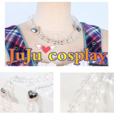 画像3: 送料無料　ラブライブ！スーパースター!!　Liella!　鬼塚冬毬　Jellyfish　5yncri5e! 1stシングル　コスプレ衣装　コスチューム (3)