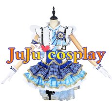 画像1: 送料無料　ラブライブ! School idol project　園田海未　ブルーアモール　コスプレ衣装　コスチューム (1)