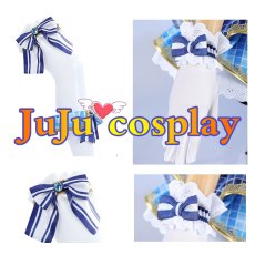 画像4: 送料無料　ラブライブ! School idol project　園田海未　ブルーアモール　コスプレ衣装　コスチューム (4)