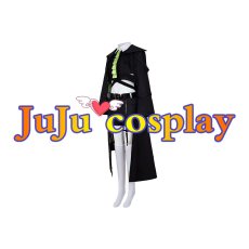 画像2: 送料無料　プロジェクトセカイ カラフルステージ！ feat. 初音ミク　初音ミク　スタイリッシュ・レザー　コスプレ衣装　コスチューム (2)