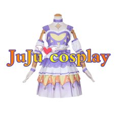 画像1: 送料無料　アイカツ!　紫吹蘭　ドラマチックガール　コスプレ衣装　コスチューム (1)