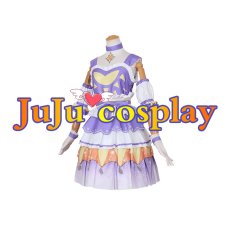 画像2: 送料無料　アイカツ!　紫吹蘭　ドラマチックガール　コスプレ衣装　コスチューム (2)
