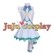 画像1: 送料無料　プロジェクトセカイ カラフルステージ！ feat. 初音ミク　日野森雫　劇場版プロジェクトセカイ　壊れたセカイと歌えないミク　コスプレ衣装　コスチューム (1)