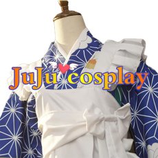 画像3: 送料無料　ぼっち・ざ・ろっく!　山田リョウ　神明の少女　和メイド　コスプレ衣装　コスチューム (3)
