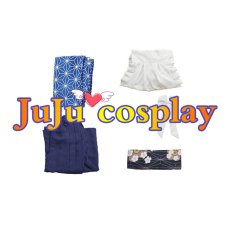 画像5: 送料無料　ぼっち・ざ・ろっく!　山田リョウ　神明の少女　和メイド　コスプレ衣装　コスチューム (5)