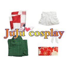 画像4: 送料無料　ぼっち・ざ・ろっく!　喜多郁代　神明の少女　和メイド　コスプレ衣装　コスチューム (4)
