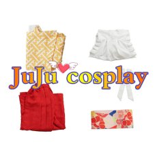 画像5: 送料無料　ぼっち・ざ・ろっく!　伊地知虹夏　神明の少女　和メイド　コスプレ衣装　コスチューム (5)