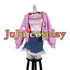 画像1: 送料無料　バーチャルYouTuber　VTuber　Mococo Abyssgard (モココ・アビスガード)　カジュアル衣装　コスプレ衣装　コスチューム (1)