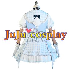 画像2: 送料無料　プロジェクトセカイ カラフルステージ！ feat. 初音ミク　桐谷遥　Sweet & Rose　コスプレ衣装　コスチューム (2)