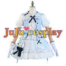 画像1: 送料無料　プロジェクトセカイ カラフルステージ！ feat. 初音ミク　桐谷遥　Sweet & Rose　コスプレ衣装　コスチューム (1)