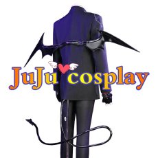 画像2: 送料無料　バーチャルYouTuber　VTuber　渡会雲雀　悪を謳歌する者　コスプレ衣装　コスチューム (2)