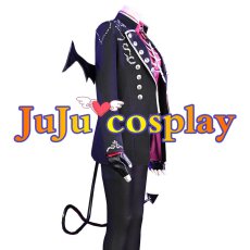 画像5: 送料無料　バーチャルYouTuber　VTuber　渡会雲雀　悪を謳歌する者　コスプレ衣装　コスチューム (5)