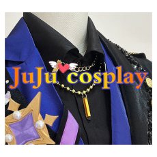画像13: 送料無料　プロジェクトセカイ×あんさんぶるスターズ！！コラボ　KAITO　東雲彰人　鏡音レン　瀬名泉　漣ジュン　逆先夏目　青柳冬弥　神代類　守沢千秋　天馬司　コスプレ衣装　コスチューム (13)