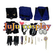 画像4: 送料無料　プロジェクトセカイ×あんさんぶるスターズ！！コラボ　KAITO　東雲彰人　鏡音レン　瀬名泉　漣ジュン　逆先夏目　青柳冬弥　神代類　守沢千秋　天馬司　コスプレ衣装　コスチューム (4)