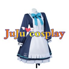 画像2: 送料無料　ブルーアーカイブ　才羽ミドリ　才羽モモイ　メイド　コスプレ衣装　コスチューム (2)