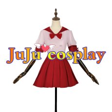 画像1: 送料無料　マーメイドメロディー ぴちぴちピッチ　七海るちあ　夏制服　コスプレ衣装　コスチューム (1)