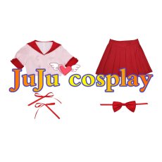 画像4: 送料無料　マーメイドメロディー ぴちぴちピッチ　七海るちあ　夏制服　コスプレ衣装　コスチューム (4)