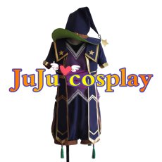 画像1: 送料無料　あんさんぶるスターズ！　春川宙　ハロウィンウィッチ　コスプレ衣装　コスチューム (1)
