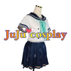 画像2: 送料無料　バーチャルYouTuber　VTuber　風真いろは　セーラー服　コスプレ衣装　コスチューム (2)