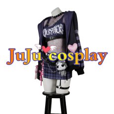 画像2: 送料無料　バーチャルYouTuber　VTuber　ラオーラ・パンテーラ　Gothera　コスプレ衣装　コスチューム (2)