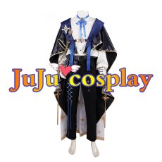 画像1: 送料無料　バーチャルYouTuber　Vtuber　星導ショウ　鑑定士の服　コスプレ衣装　コスチューム (1)