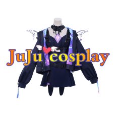 画像1: 送料無料　バーチャルYouTuber　Vtuber　古石ビジュー　厨二病衣装　コスプレ衣装　コスチューム (1)