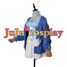 画像2: 送料無料　バーチャルYouTuber　VTuber　Fuwawa Abyssgard (フワワ・アビスガード)　カジュアル衣装　コスプレ衣装　コスチューム (2)