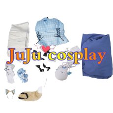 画像8: 送料無料　バーチャルYouTuber　VTuber　Fuwawa Abyssgard (フワワ・アビスガード)　カジュアル衣装　コスプレ衣装　コスチューム (8)