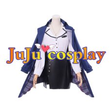 画像1: 送料無料　バーチャルYouTuber　VTuber　ネリッサ・レイヴンクロフト　OL衣装　コスプレ衣装　コスチューム (1)