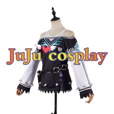 画像2: 送料無料　バーチャルYouTuber　VTuber　輪堂千速　初期2D　コスプレ衣装　コスチューム (2)