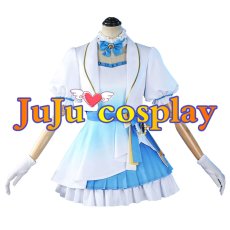 画像1: 送料無料　ラブライブ! サンシャイン!!　高海千歌　Aqours　9周年記念　コスプレ衣装　コスチューム (1)
