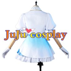 画像2: 送料無料　ラブライブ! サンシャイン!!　高海千歌　Aqours　9周年記念　コスプレ衣装　コスチューム (2)