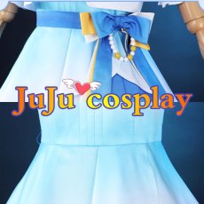 画像6: 送料無料　ラブライブ! サンシャイン!!　高海千歌　Aqours　9周年記念　コスプレ衣装　コスチューム (6)