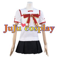 画像1: 送料無料　Fate/kaleid liner プリズマ☆イリヤ　イリヤスフィール・フォン・アインツベルン　制服Ver.　コスプレ衣装　コスチューム (1)