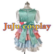 画像2: 送料無料　ラブライブ! サンシャイン!!　黒澤ルビィ　La la 勇気のうた　コスプレ衣装　コスチューム (2)