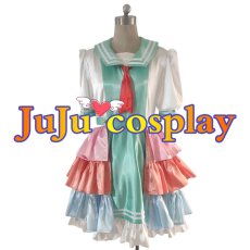 画像1: 送料無料　ラブライブ! サンシャイン!!　桜内梨子　La la 勇気のうた　コスプレ衣装　コスチューム (1)