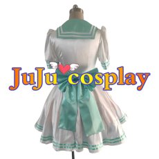 画像2: 送料無料　ラブライブ! サンシャイン!!　松浦果南　La la 勇気のうた　コスプレ衣装　コスチューム (2)