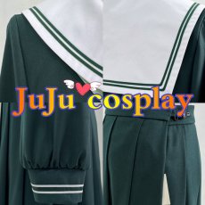 画像6: 送料無料　薬屋のひとりごと　猫猫（マオマオ）　セーラー服　コスプレ衣装　コスチューム (6)