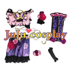 画像3: 送料無料　アイカツ!　紫吹蘭　ローズボンボン　コスプレ衣装　コスチューム (3)